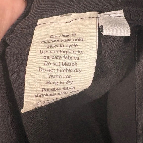 Sleeper Black Party Shirt Dress Long Sleeve Detachable Cuffs Small - Picture 11 of 14